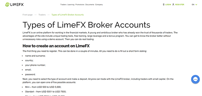 Does lime fx give withdrawal